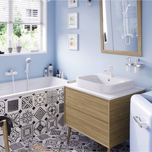 Kludi Pure and Easy 376819165 для ванны с душем Смеситель для ванны, Германия - фото 1 - фото 2