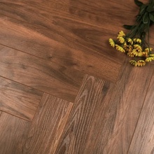 KronParket Herringbone 44785 Орех Леман Ламинат 60x10x1,2 см, Германия - фото 1 - фото 2