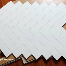KronParket Herringbone 44001 Дуб Норвич Ламинат 60x10x1,2 см, Германия - фото 1 - фото 4