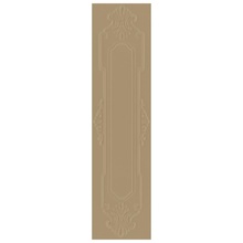 La Diva Elena Pepper Rettangolo Elena 02 Cappuccino L Декор 20x80 см, Италия - фото 1 - фото 1