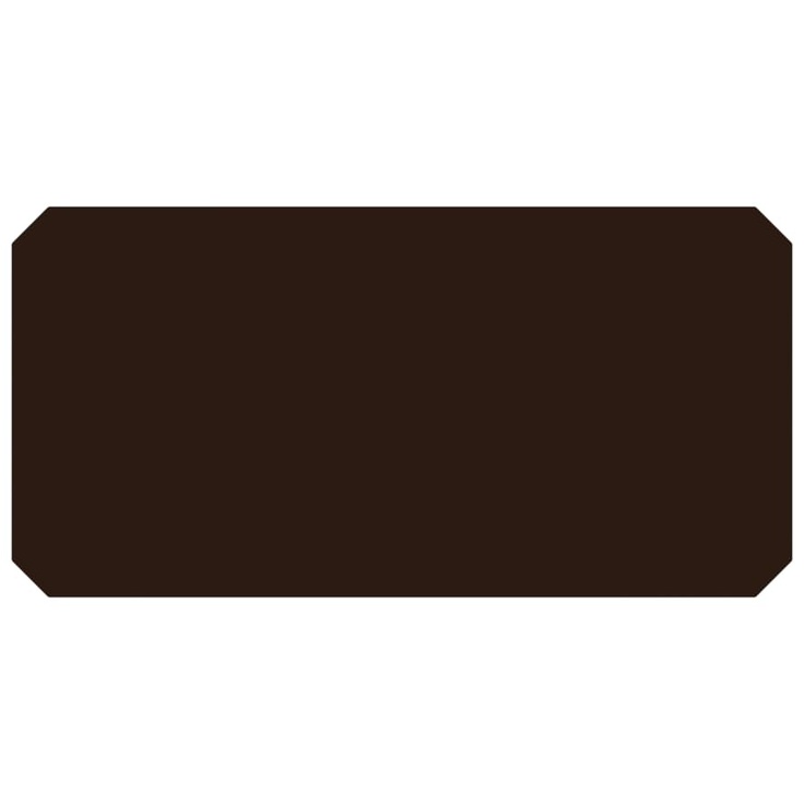 La Diva Giulia Ottagono Liscia Caffe S Настенная плитка 15x30 см, Италия - фото 1