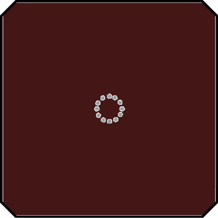 La Diva Maria Ottagono Liscia 1 Magnete Ciliegia S Спец. Элемент 20x20 см, Италия - фото 1