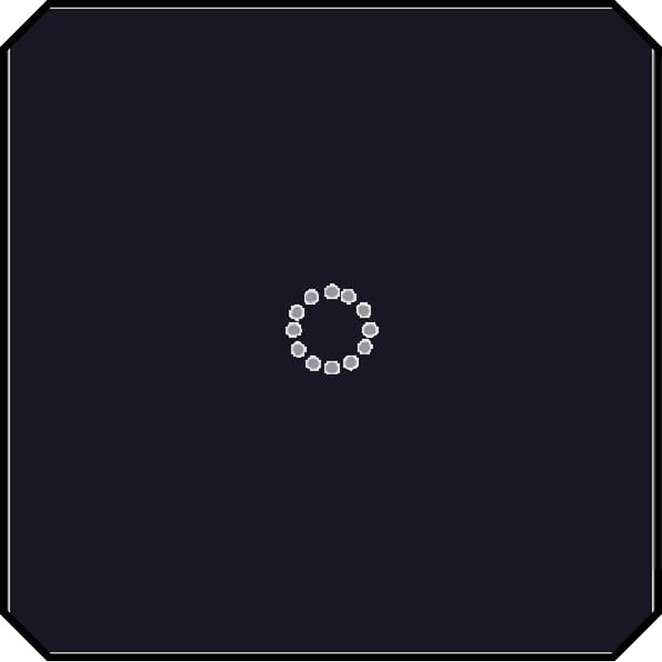 La Diva Maria Ottagono Liscia 1 Magnete Melanzana L Спец. Элемент 20x20 см, Италия - фото 1