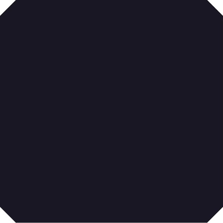 La Diva Maria Ottagono Liscia Melanzana S Настенная плитка 20x20 см, Италия - фото 1