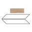 La Fabbrica Ceramiche Honey Wood 191203 Chevron XL Noce Керамогранит 15x85 см, Италия, под дерево - фото 1