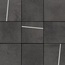 La Fabbrica Ceramiche Hurban 177324 Quadrotto Intarsio Graphite Nat Ret Мозаика 30x30 см, Италия, под мозаику - фото 1