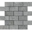 La Fabbrica Ceramiche Jungle Stone 154316 Muretto Silver Мозаика 30x30 см, Италия, под мозаику - фото 1