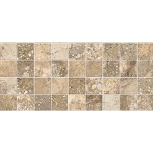 LaFaenza Oro Bianco MK. BGLP1530 10.5 mm Мозаика 15x30 см, Италия, под мозаику - фото 1 - фото 1
