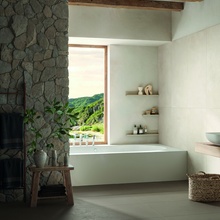 La Fenice Natural Resine 60x120 см, керамогранит, Италия, под бетон  - фото интерьера 1 - фото 1