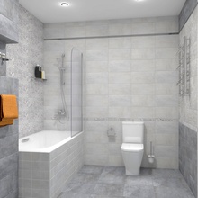 Laparet Bastion 40x40 см, керамика, Индия, под обои  - фото интерьера 1 - фото 1