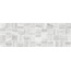 Laparet Glossy MM11188 Серый Декор 20x60 см, Индия, под мозаику - фото 1