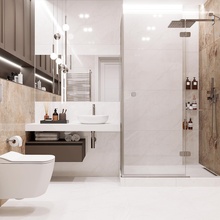 Laparet Antalya 60x60, керамогранит, Индия, под мрамор - фото интерьера 1 - фото 1