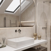 Laparet Festa 59,5x119,1 см, керамогранит, Индия, под бетон  - фото интерьера 1 - фото 3