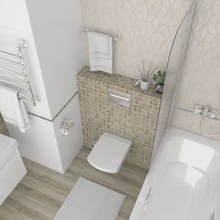 Laparet Forest 40x40, керамика, Индия, под дерево - фото интерьера 1 - фото 2