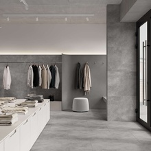 Laparet Fortezza 59,5x59,5, керамогранит, Индия, под бетон  - фото интерьера 1 - фото 1