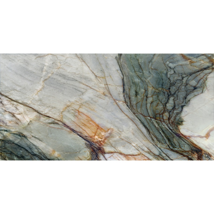 Magic Green Зелёный полированный 80x160 керамогранит от Laparet