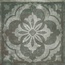 Laparet Mandala Cyan Mix Циановый Матовый Карвинг Керамогранит 19,6x19,6 см, Индия, под камень  - фото 1