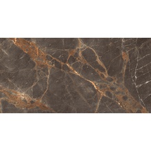 Laparet Nebula Brown Полированный Керамогранит 80x160 см, для ванной, стиль: современный, цвет: коричневый, Россия, под мрамор - фото 1 - фото 1
