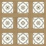 Laparet Shato CR6060G0231R8 Паркет Деко Медовый Матовый Керамогранит 59,5x59,5 см, Индия, под дерево - фото 1