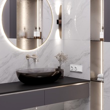 Laparet Solo 59,5x119,1 см, керамогранит, Индия - фото интерьера 1 - фото 3