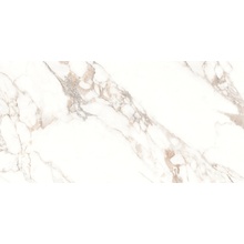 Laparet Statuario Ice Белый лаппатированный шайн Керамогранит 60x120 см, Индия, под мрамор - фото 1 - фото 1