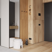 Laparet Wood Canarium Almond Stripes 60x120 см, керамогранит, Индия, под дерево - фото интерьера 1 - фото 4