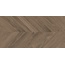 Laparet Wood Latina Brown Chevron матовый карвинг Керамогранит 60x120 см, Индия, под дерево - фото 3