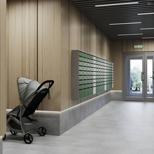 Lasselsberger (LB-Ceramics) Osnova Tech 45x45 см, керамогранит, Россия, под бетон , матовая - фото интерьера 1 - фото 1