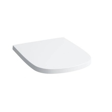 Laufen Palomba 8.9180.2.000.000.1 С микролифтом Белое Крышка-сиденье 44,5x36,5x3,5 см, Швейцария - фото 1 - фото 1