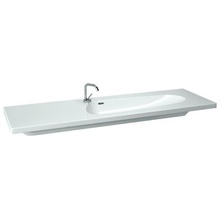 Laufen Palomba 8.1480.8.000.111.1 160 Раковина 50x160x15,5 см, Швейцария - фото 1 - фото 1