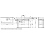 Laufen Pro S 8139660001041 105 Раковина 46x105x17,5 см, Швейцария - фото 7