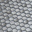 Leedo Alchimia Argento Grani Hexagon 23x13x6 Мозаика 30x30 см, Китай, под мозаику - фото 2