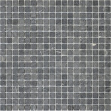Leedo Pietrine Nero Oriente MAT 1.5 Мозаика 30,5x30,5 см, Китай, под мозаику - фото 1 - фото 1