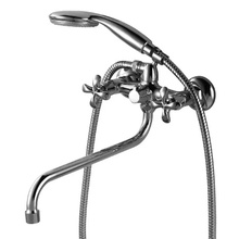 Lemark Flora LM0151C для ванны Смеситель 36,5x21,4 см, для ванны, Чехия - фото 1 - фото 1