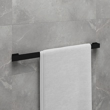 Lemark Smooth Line 9782023 Черный матовый 61 Полотенцедержатель 7,5x61x3 см, Чехия - фото 1 - 2 Lemark Smooth Line 9782023 Черный матовый 61 Полотенцедержатель 7,5x61x3 см, Чехия - фото 1 - фото 2