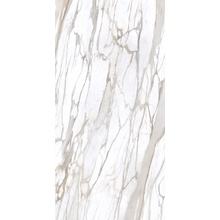 Level by Emil Group Marmi EMYP Book Match "A" Calacatta Gold Lappato Matt Керамогранит 162x324 см, Италия, под мрамор - фото 1 - фото 1