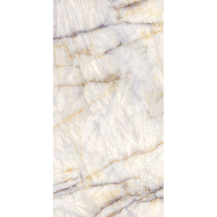 Level by Emil Group Marmi ENLD Stuoiato Book Match "A" Krystal Ivory Lappato Керамогранит 162x324 см, Италия, под камень - фото 1 Level by Emil Group Marmi ENLD Stuoiato Book Match "A" Krystal Ivory Lappato Керамогранит 162x324 см, Италия, под камень - фото 1