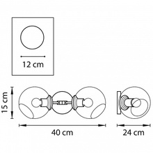 Lightstar Beta 785626 Бра 40x15 см, Италия - фото 1 - фото 3