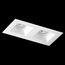 Lightstar Domino D5260606WMOD Встраиваемый светильник 21,5x11,5 см, Италия - фото 2