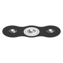 Lightstar Intero 16 triple round i637070607 Встраиваемый светильник 25,5x9x3,2 см, Италия - фото 1 - фото 1