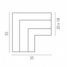 Lightstar Linea 506447 Комплектующее для светильников 3,5x3,5x1,8 см, Италия - фото 1 - фото 4