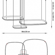 Lightstar Saturno 749223 Потолочный светильник 130x86x50 см, Италия - фото 1 - фото 3