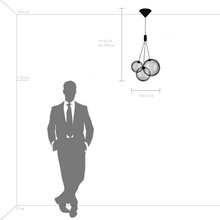 Lightstar Sferetta 801030 Люстра подвесная 30x23x60 см, Италия - фото 1 - фото 4