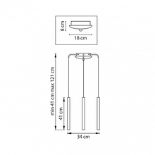 Lightstar tubo L3T747237 Люстра подвесная Италия - фото 1 - фото 4
