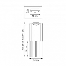 Lightstar tubo L5T747343 Люстра подвесная Италия - фото 1 - фото 4