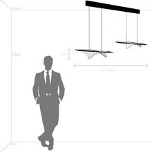 Lightstar Varese 731323 Потолочный светильник 116x29x16 см, Италия - фото 1 - 3 Lightstar Varese 731323 Потолочный светильник 116x29x16 см, Италия - фото 1 - фото 3