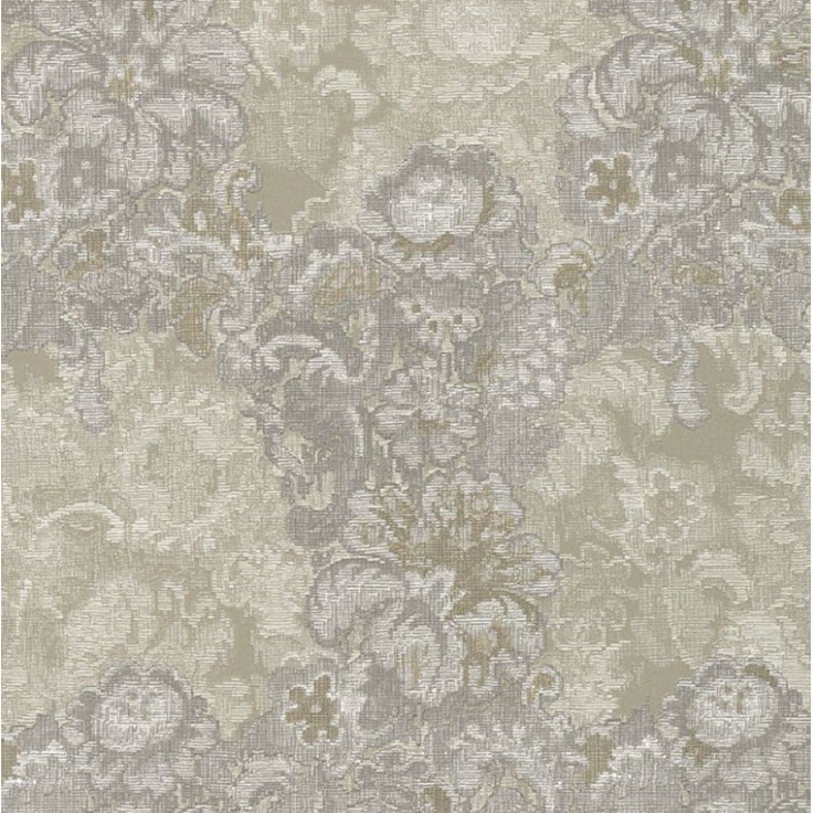 Limonta (Domus Parati) Heritage 33702 Цветы Виниловые обои 1005x70 см, цвет: коричневый, Италия - фото 1