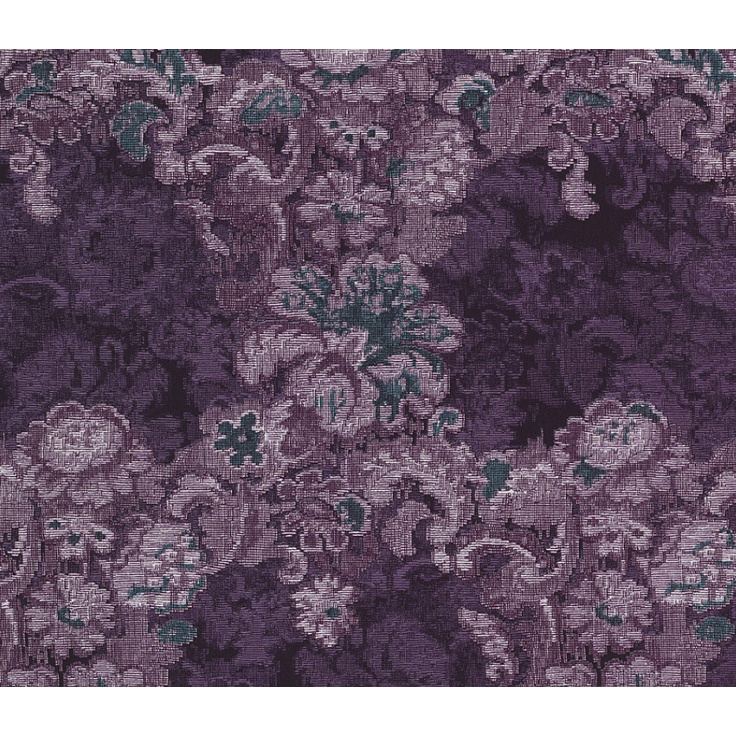 Limonta (Domus Parati) Heritage 33719 Растения Виниловые обои 1005x106 см, цвет: синий, Италия - фото 1