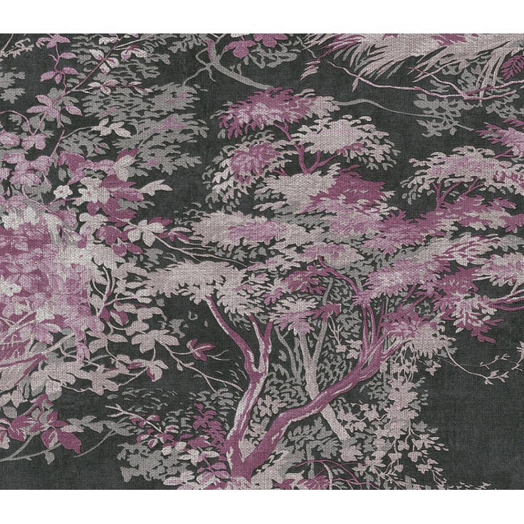 Limonta (Domus Parati) Heritage 33917 Растения Виниловые обои 1005x70 см, цвет: красный, Италия - фото 1