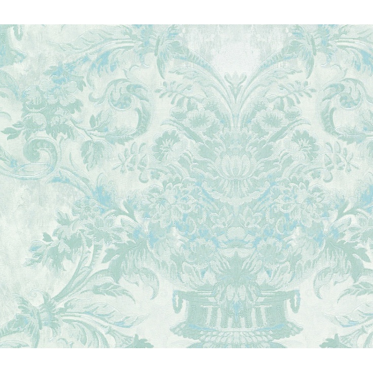 Limonta (Domus Parati) Heritage 34107 Узор Виниловые обои 1005x70 см, цвет: зеленый, Италия - фото 1